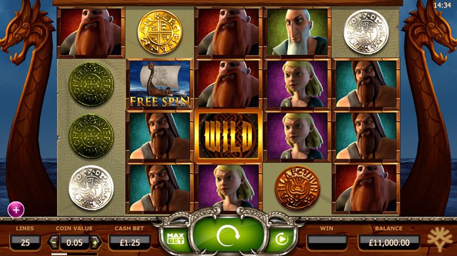 Vikings Go Wild Online Slot - galacasino