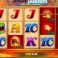 Genie Jackpot Big Spin Frenzy Bonus - galacasino