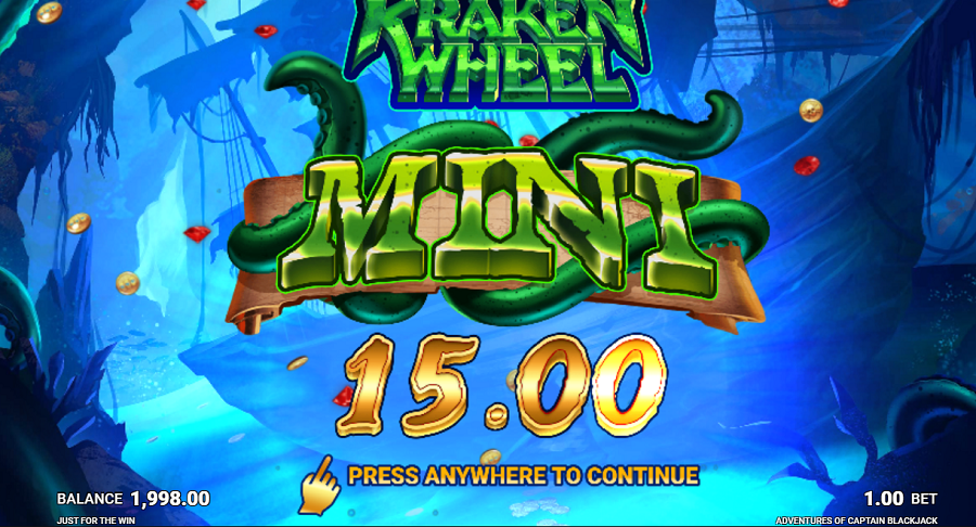 Adventures Of Captain Blackjack Bonus - galacasino