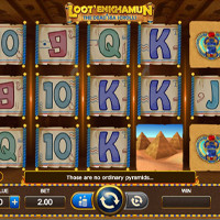 Lootenkhamun And The Dead Sea Scrolls Bet - galacasino