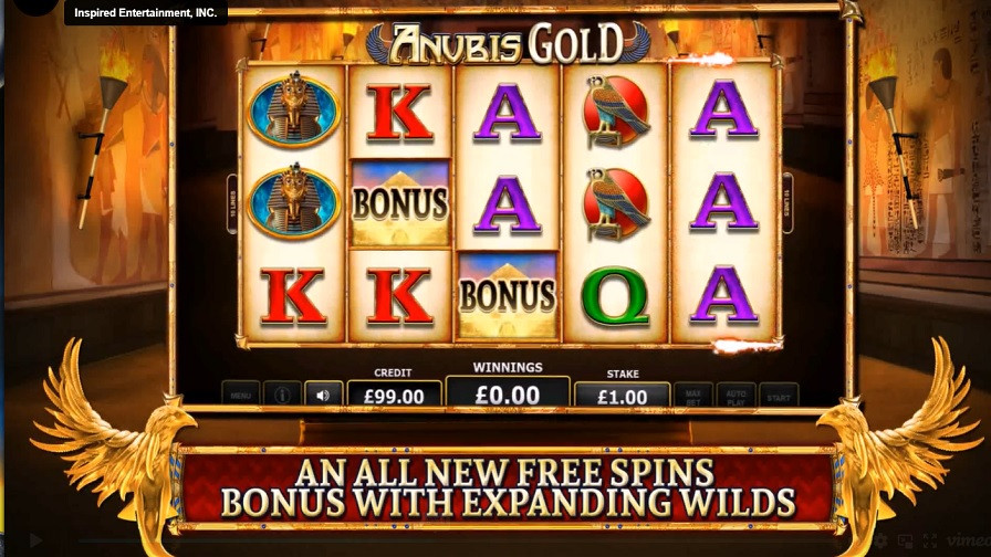 Anubis Gold Slot En - galacasino