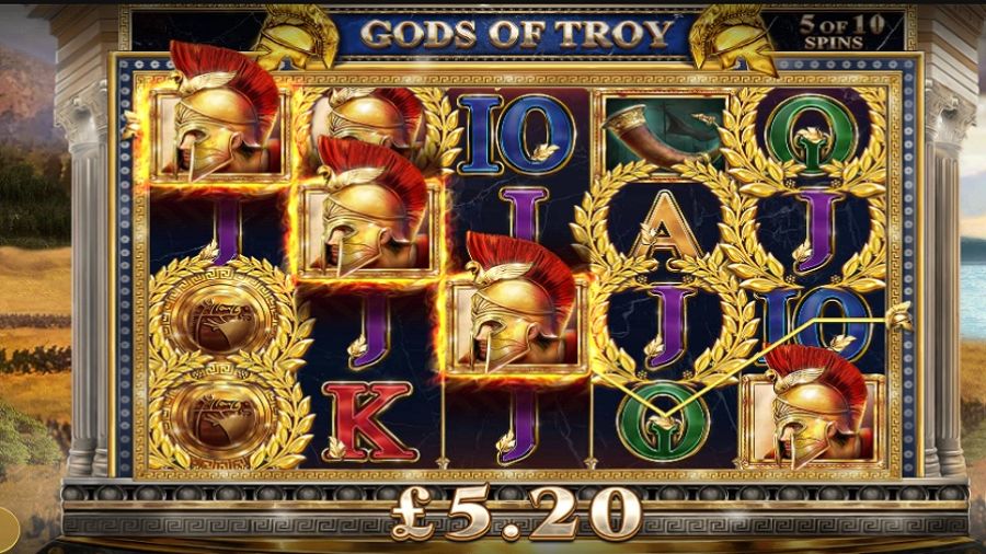 Gods Of Troy Bonus En - galacasino