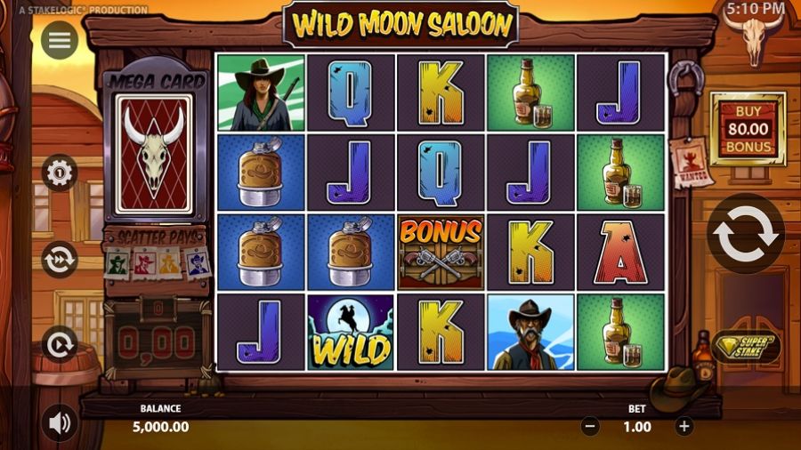Wild Moon Saloon Slot Eng - galacasino