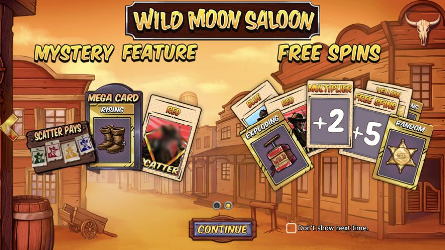 Wild Moon Saloon Slot - galacasino