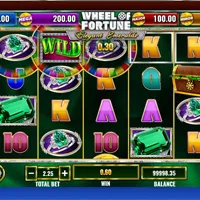 Wheel Of Fortune Elegant Emeralds Bonus - galacasino