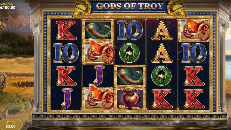 Gods Of Troy Slot En - galacasino
