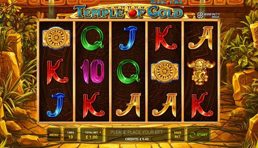 Book Of Ra Temple Of Gold Online Slot - galacasino