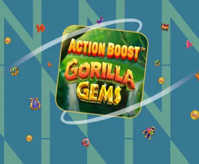 Action Boost Gorilla Gems - galacasino
