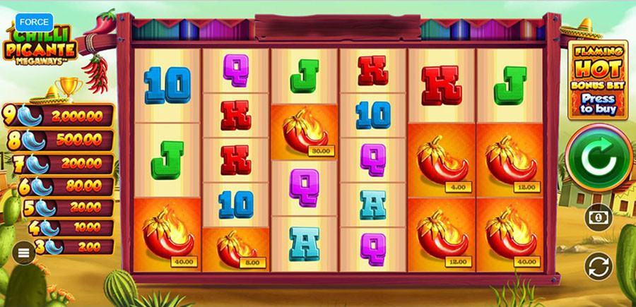 Chili Picante Megaways Online Slot - galacasino