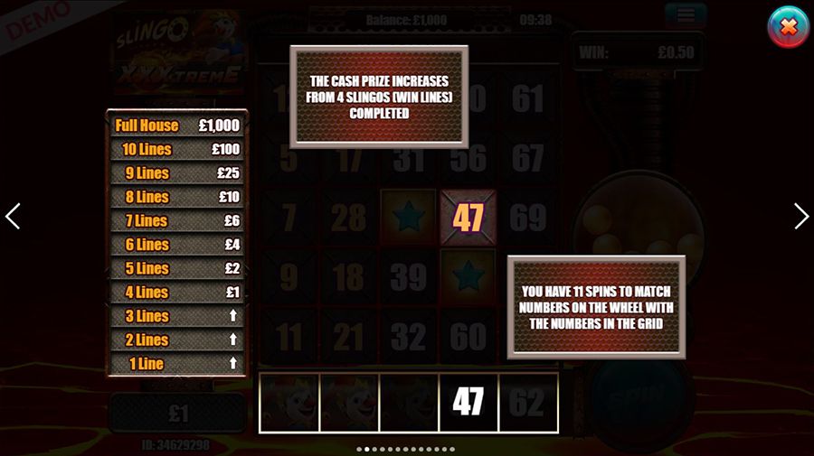 Slingo Xxxtreme Symbols - galacasino