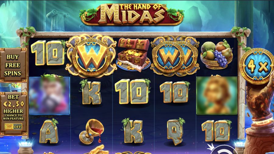 The Hand Of Midas Slot - galacasino