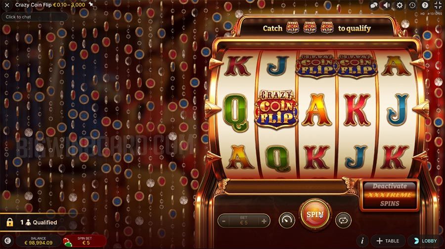 Crazy Coin Flip Slot - galacasino