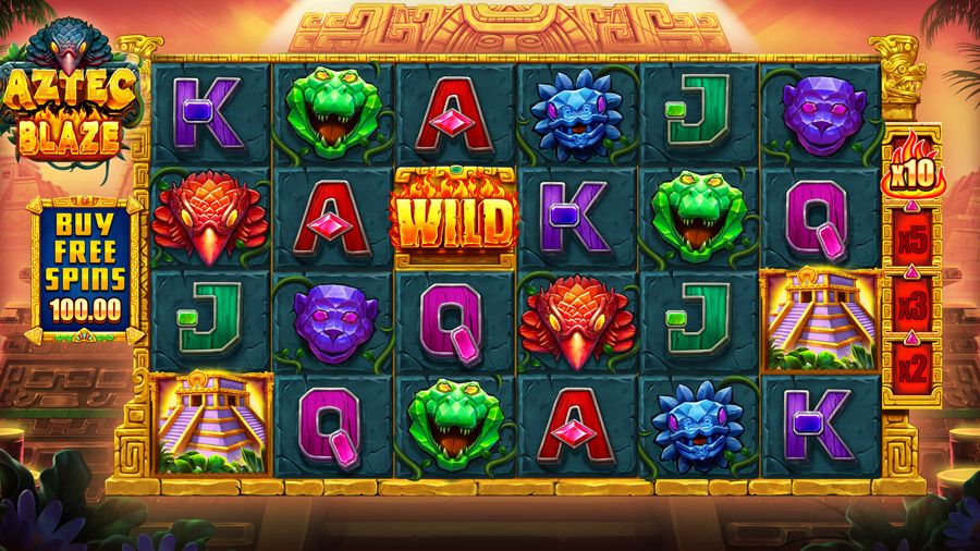 Aztec Blaze - galacasino