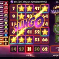 Slingo Starburst Bonus - galacasino