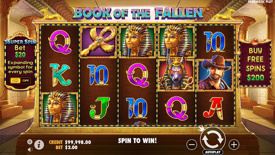 Book Of Fallen Online Slot - galacasino