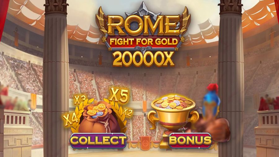 Rome Fight Gold Symbols - galacasino