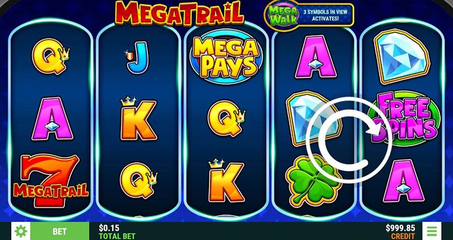 Mega Trail Online Slot - galacasino