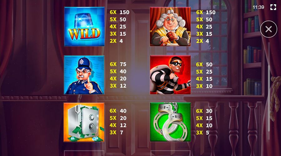 Judge And Jury Megaways Symbols - galacasino