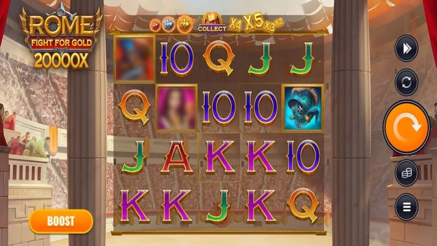 Rome Fight Gold Slot - galacasino