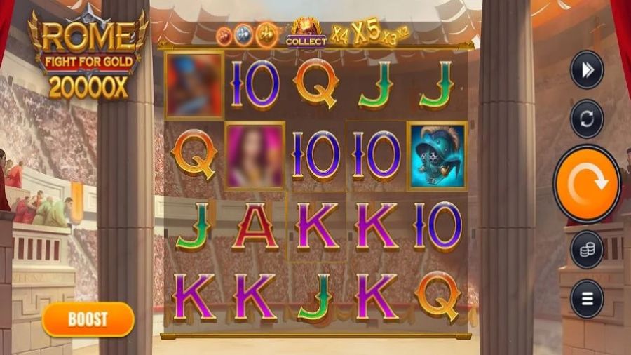 Rome Fight Gold Slot - galacasino